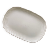 Off-white dish Boch La Louvière