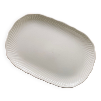 Off-white dish Boch La Louvière