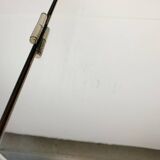 Scandinavian round triptych mirror, teak frame, 1960s.