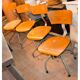 Chaise industriel metal et bois