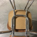 Pair of 70s formica chairs