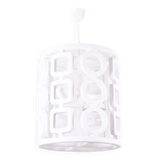 “Omega” plaster lantern. Small series artist’s work.