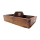 Old wooden basket