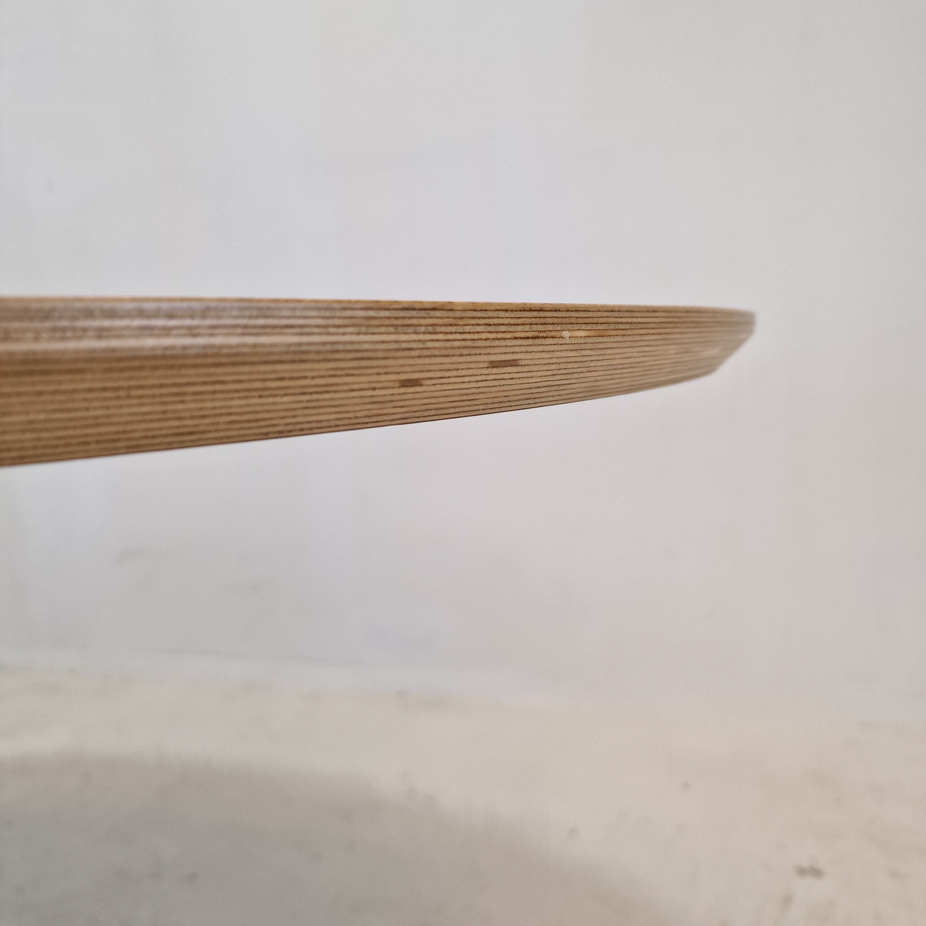Oval Oak Dining Table by Pierre Paulin for Artifort