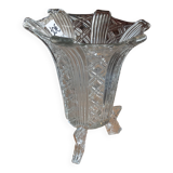Tripod glass vase size