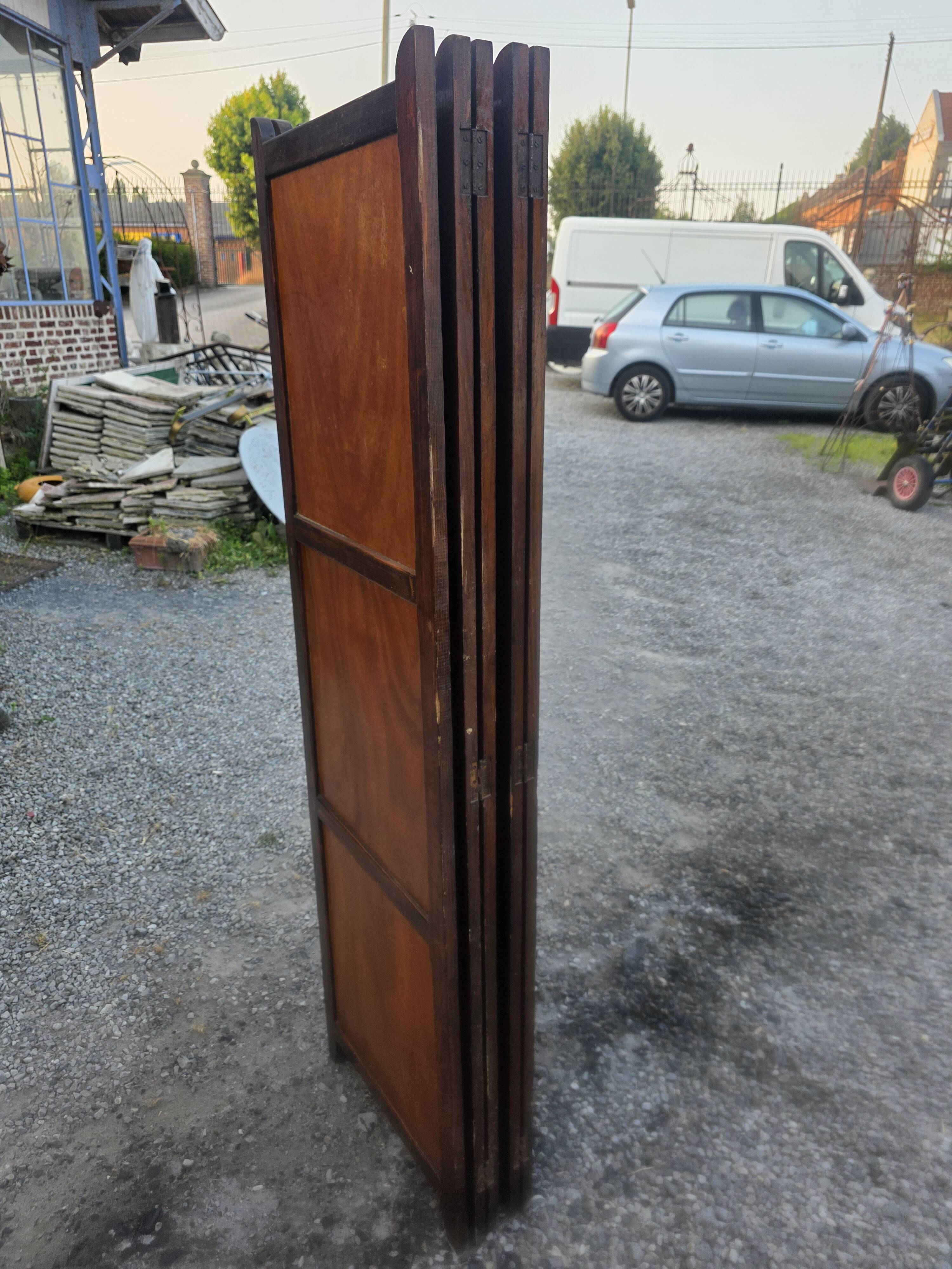 Paravent ancien 5 vantaux