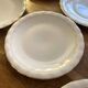 6 Limoges porcelain dinner plates signed P. Dessagne in very good condition
