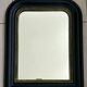 Louis Philippe mirror in black and gold