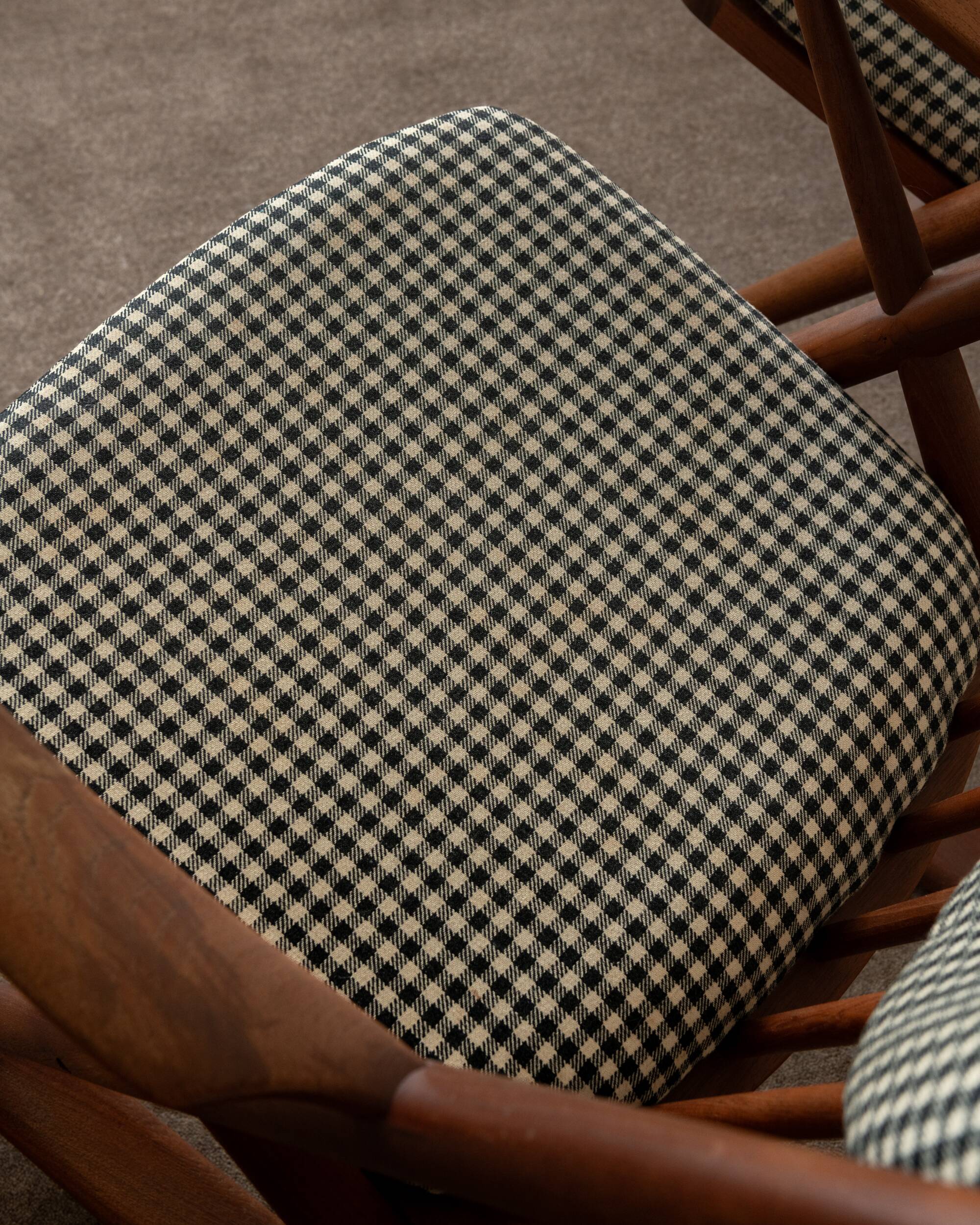 Vintage Danish Teak Rocking Chair Model 182 Frank Reenskaug Bramin, 1950s