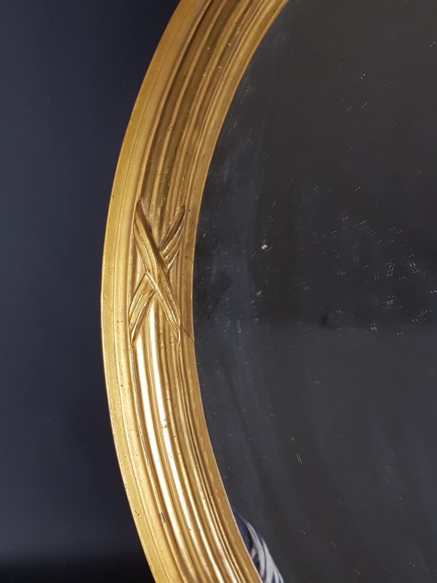 Mirror framing old Louis XV style, 65x47cm