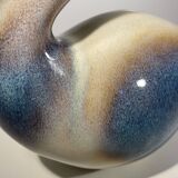 Bird sculpture, polychrome ceramic, Goebel, Germany 1984