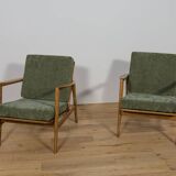 Fauteuils modèle 300-139 de l'usine Swarzędz, années 1960, lot de 2