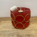 Vintage rattan pendant light