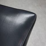 Vintage Black Lounge Chair from Stol Kamnik, 1960s