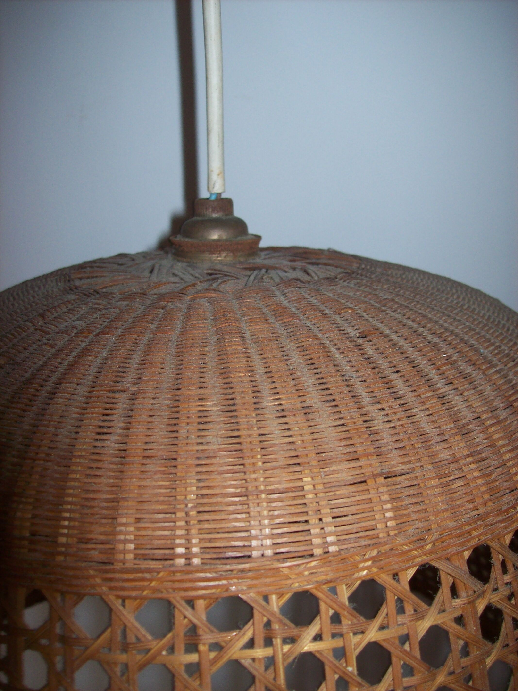 Braid wicker suspension