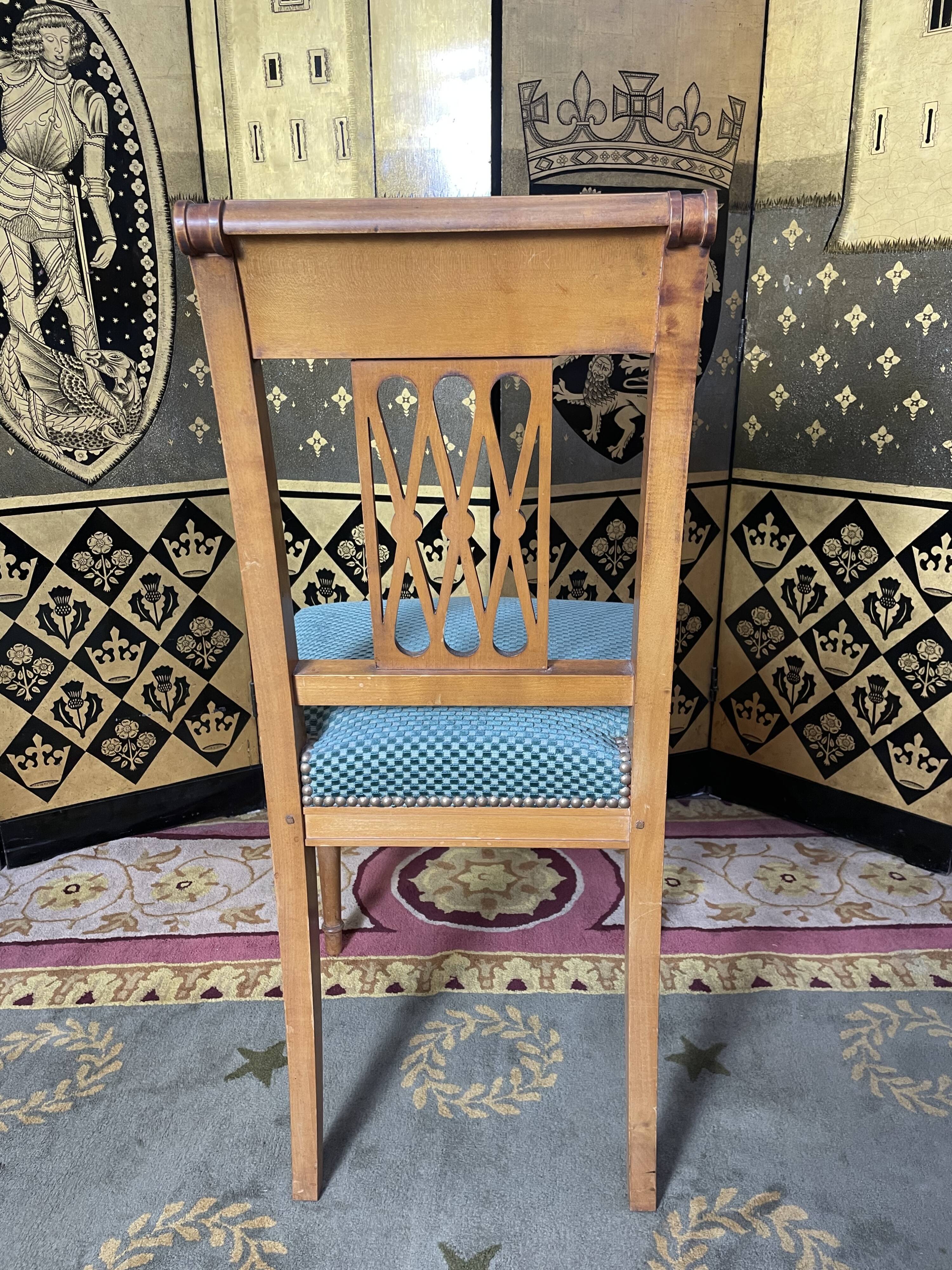 Suite of 6 Louis XVI style chairs