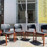 4 chaises de salle à manger années 60