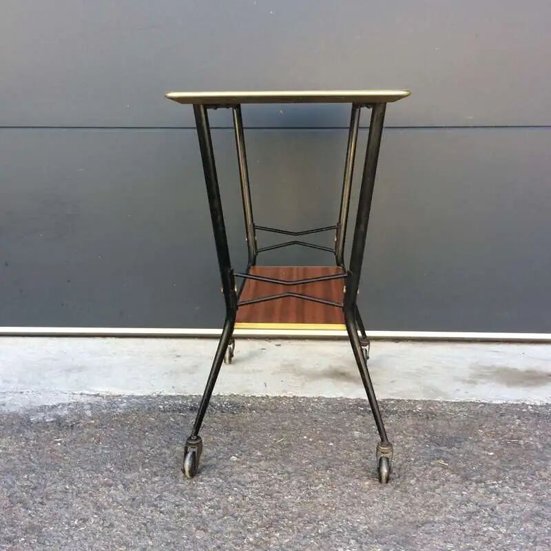 Vintage rolling table
