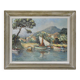 G. MARCHAND (20th century) Oil on canvas "Mediterranean Landscape"