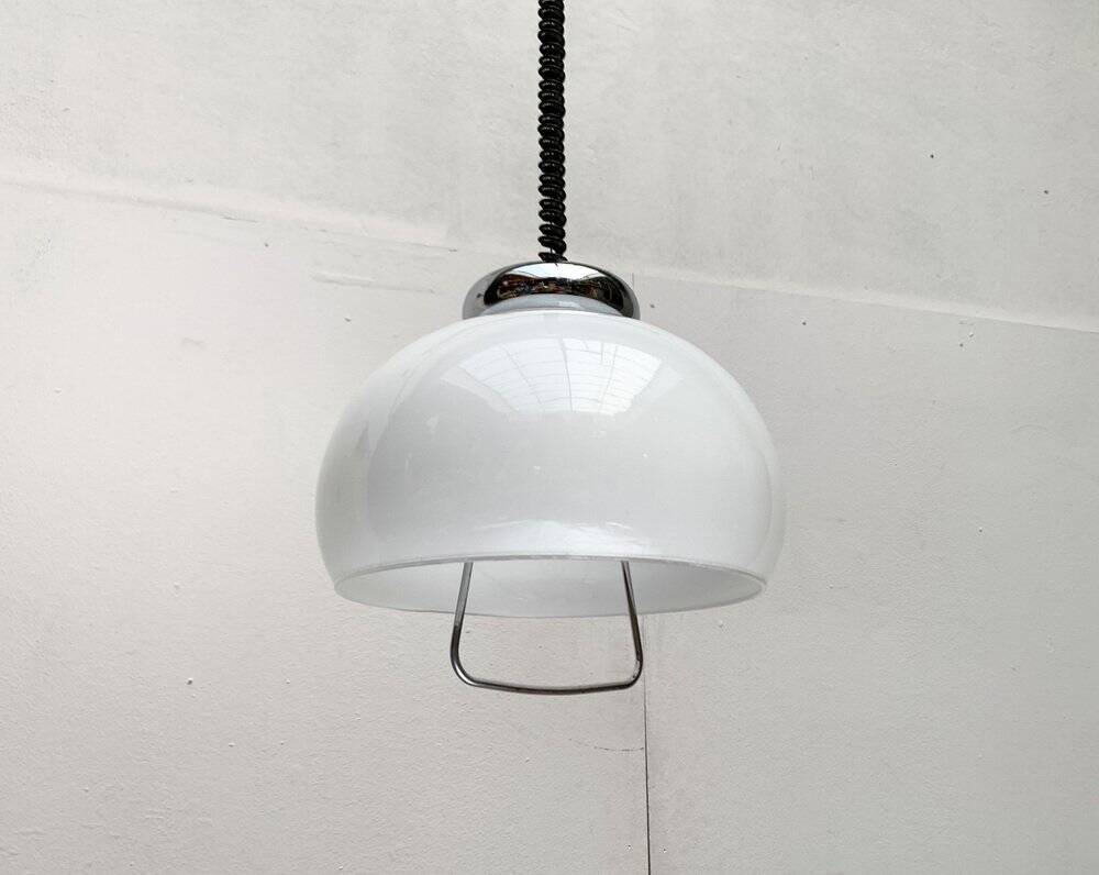 Italian glass pendant from the mid-century, 1960s.