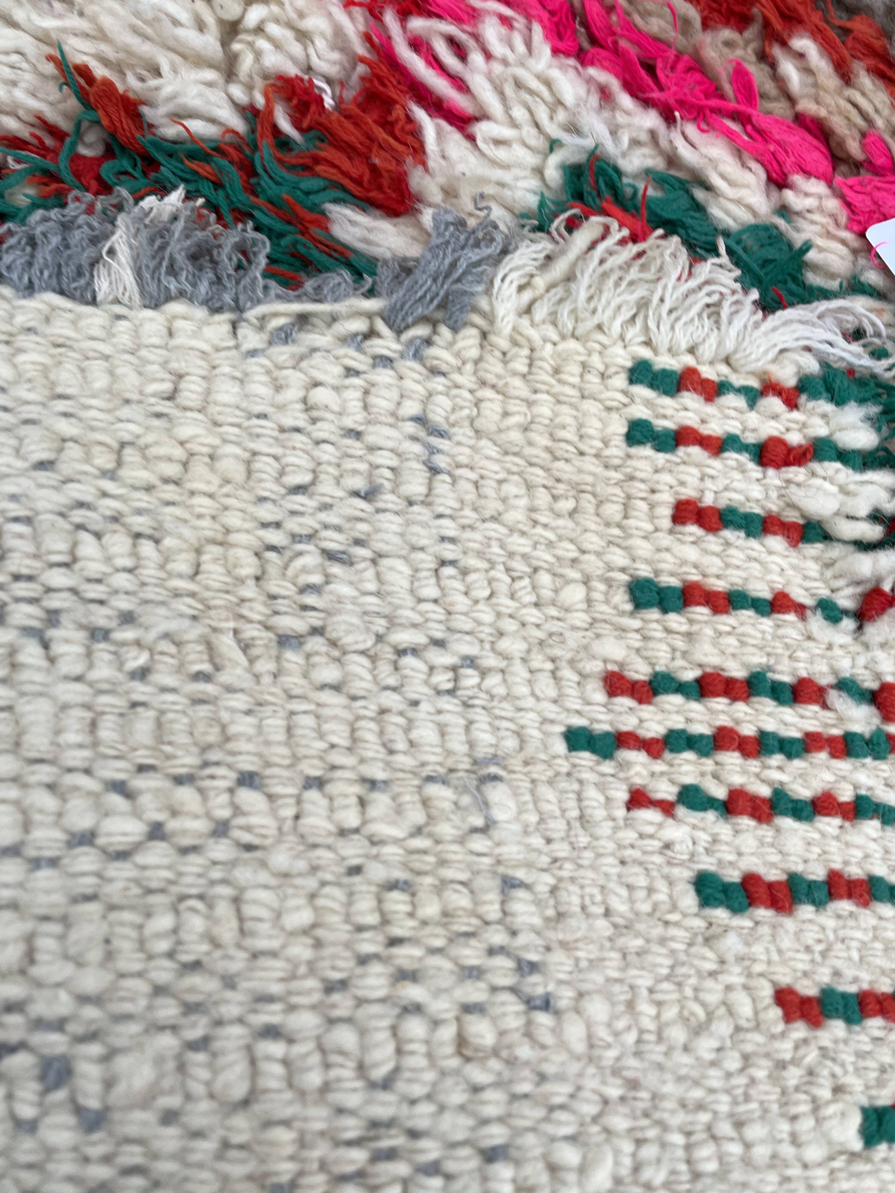 Berber carpet Azilal 75x190cm