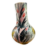 Vase fleurs porcelaine italy