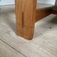 Vintage solid elm coffee table
