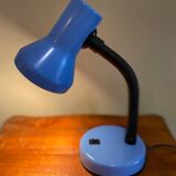 Blue desk lamp