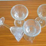 Lot de 4 verres anciens