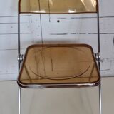 Cinq chaises pliantes Plia de Giancarlo Piretti pour Castelli, années 70