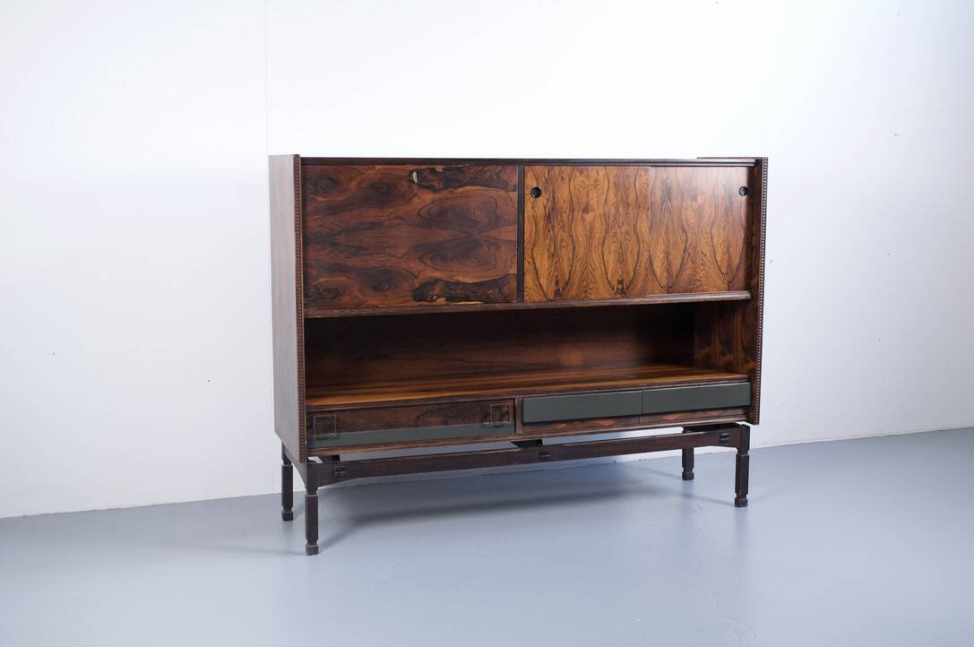 Buffet/enfilade italienne palissandre de rio années 60'