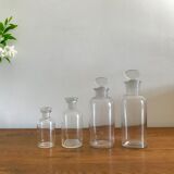 Glass apothecary bottle