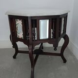 Hexagonal side table