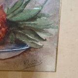 Tableau nature morte à l’ananas