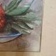Still life painting with pineapple