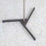 Vintage metal floor lamp with star base, 1960s