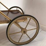 Vintage rolling serving cart 1969