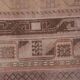 Vintage Turkish hallway rug 75x836 cm