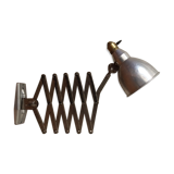 Applique scissors lamp Mazda1940/1950 accordion workshop