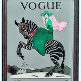 Vogue mirror 70s 49x59cm
