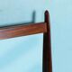 Scandinavian teak mirror from the 1960s.