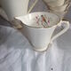 Coffee service or tea in faience Salins France
