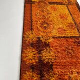 Tapis original scandinavian  années 1960 Danemark 96x161cm