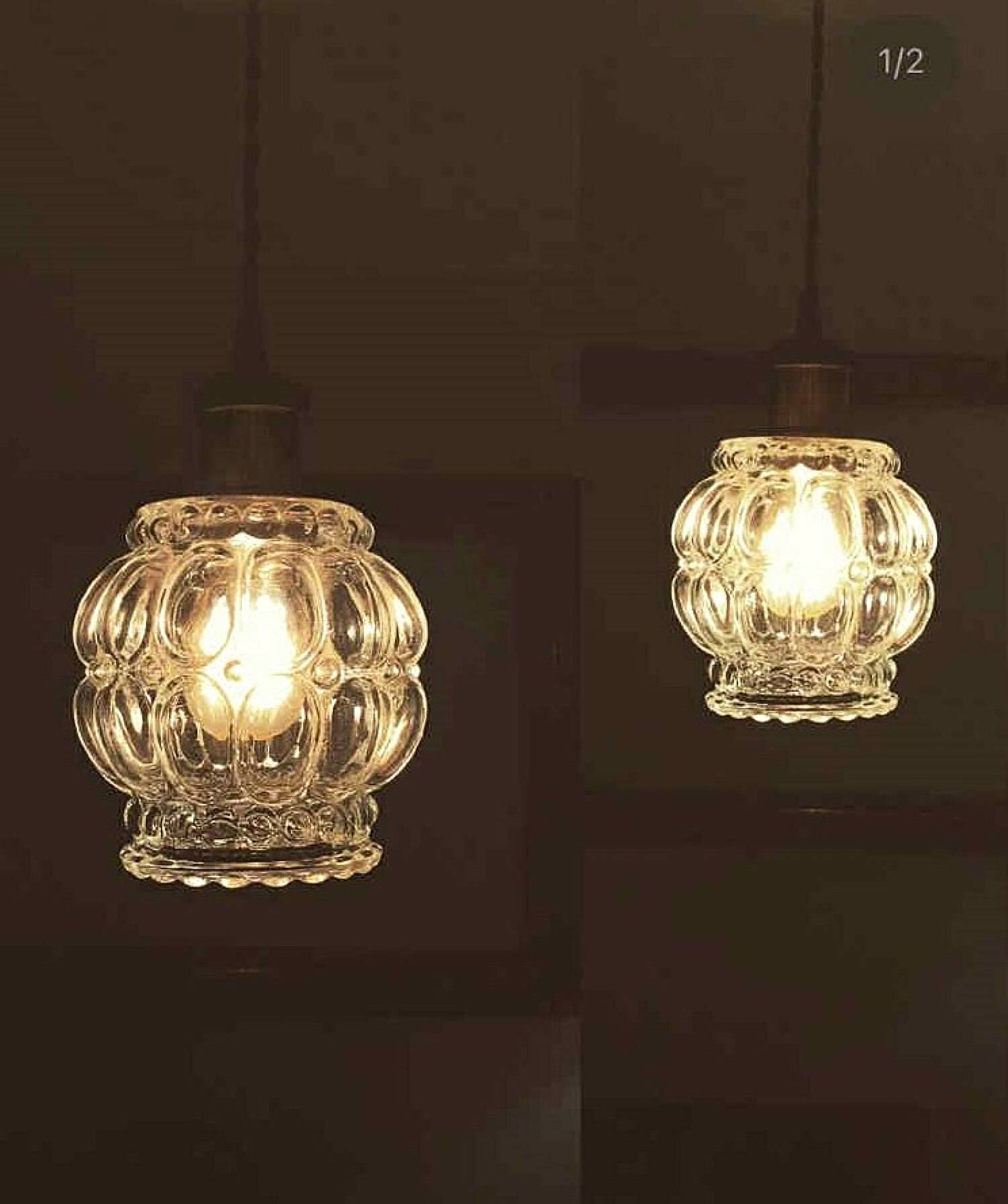 Pair of 1970s suspensions