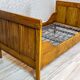Antique Pine Bed, 1910
