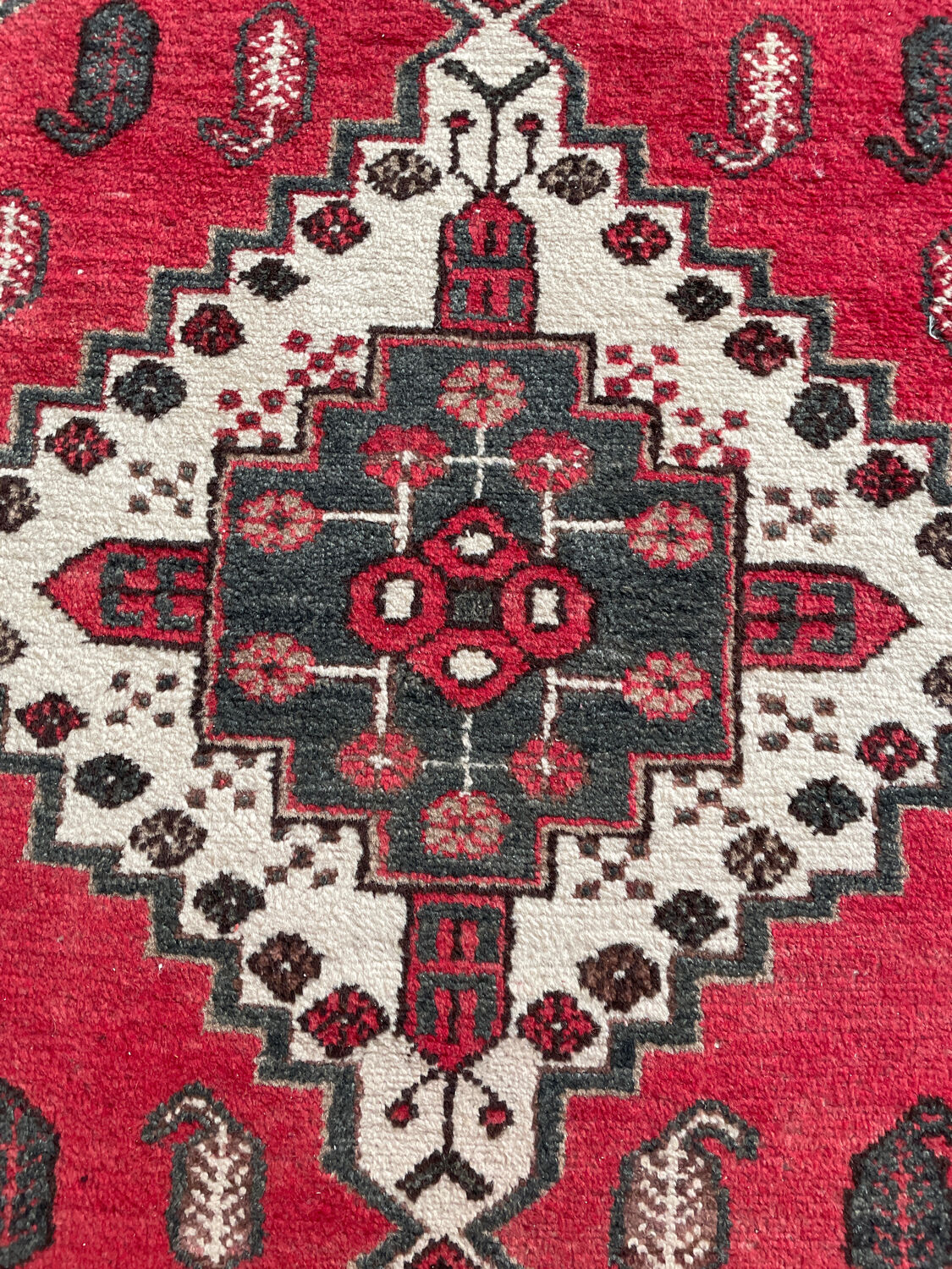 Ancient Persian Meshkin carpet