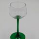 12 verres à vin d'Alsace en verre