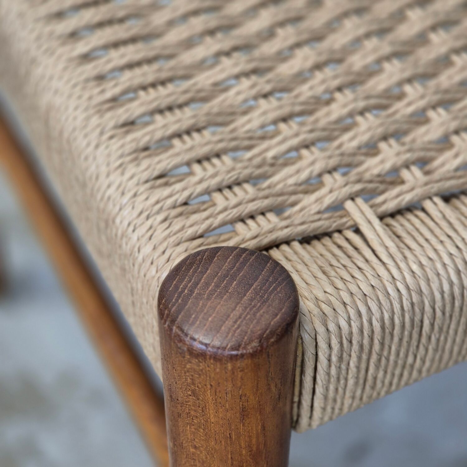 Price for 2 chairs! H.W. Klein, Bramin vintage Danish new papercord