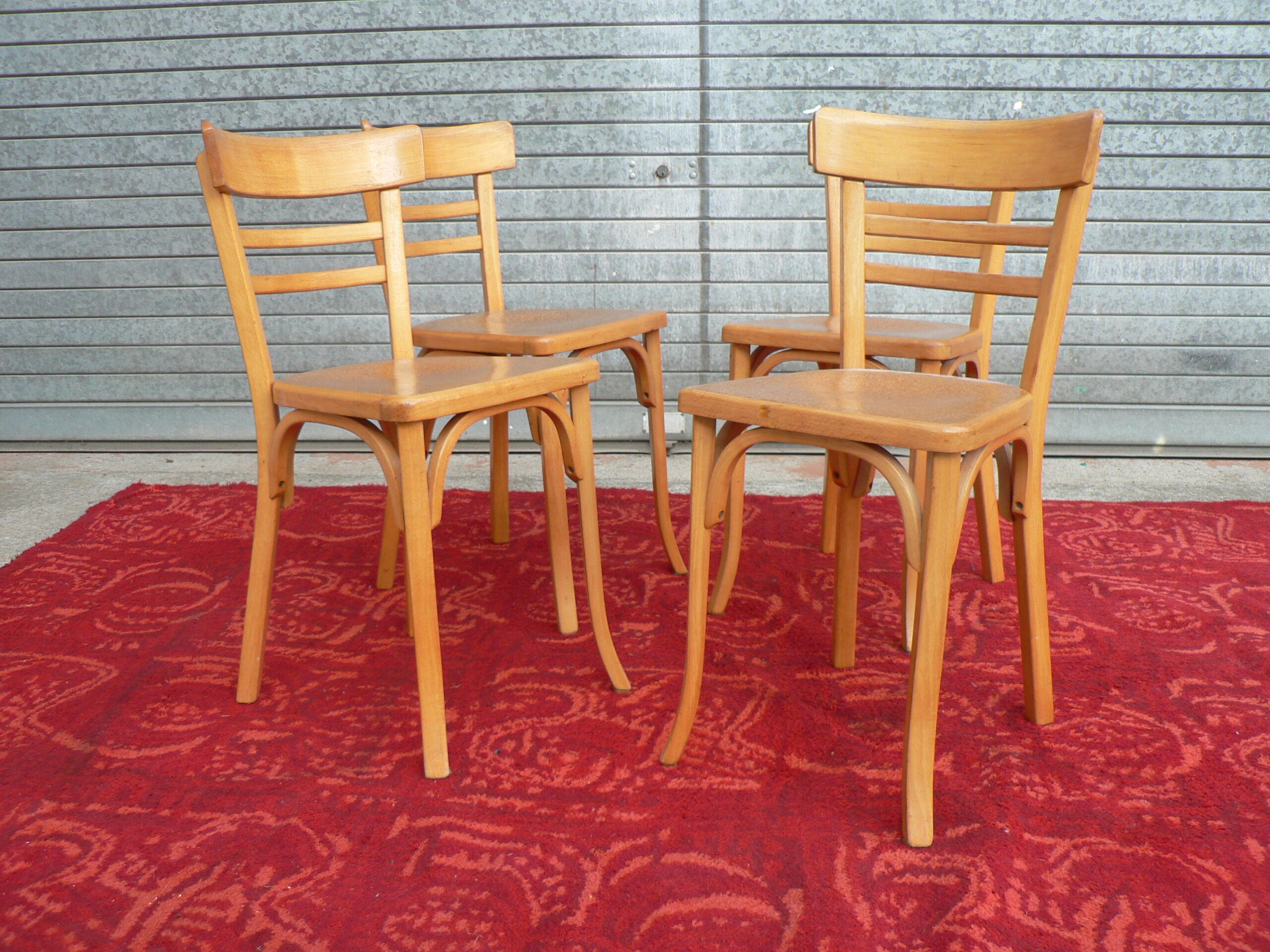 Set of 4 chairs Bistro Baumann
