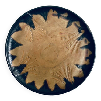 Plat 1920 signé Denbac